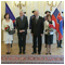 Official working visit to Slovakia of President of the Czech Republic H. E. V. KLAUS and his wife Livia Meeting of the presidential couples Bratislava Presidential Palace 10 January 2008 [new window]